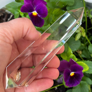 Vogel Wands with Natural Inclusions, 6 Facets, (138 Grams)