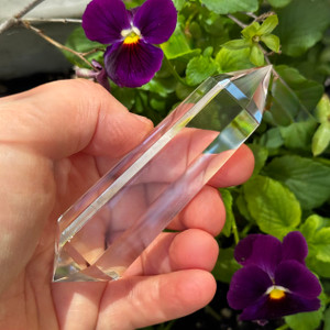 Vogel Wands with Natural Inclusions, 6 Facets (80 Grams)