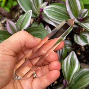 Vogel Wands with Natural Inclusions, 6 Facets, (79 Grams)