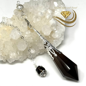 Natural Smoky Quartz Pendulum