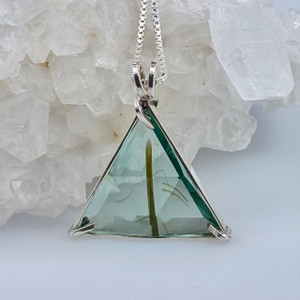 Star of David in Natural Colombian Obsidian