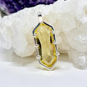 Zambian Citrine "Infinity" Pendant - Small