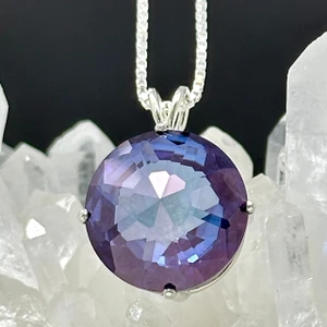 Tanzine  Aura Radiant Heart Set in Sterling Silver