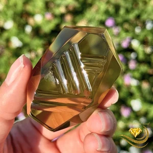 Breathtaking Carved Citrine Sculpture by Lawrence Stoller