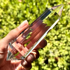 Brazilian Clear Quartz Vogel Wand - 13 Facets - 150+ Grams