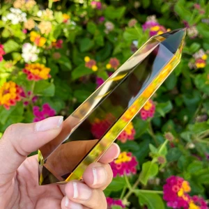 Brazilian Smoky Quartz Crystal Wand - 6 Facets - 120+ Grams