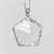 Star of Light with Natural Brazilian Quartz set in Sterling Silver