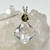 Clear Quartz Magician Stone & Moldavite Trillion