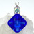 Magician Stone Pendant  in Siberian Blue Quartz and Mystic Topaz