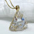 Clear Madagascar Quartz Vogel Star of David Pendant, 14K Gold- Medium