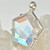"Star of Light" Pendant with Clear Quartz & Dichroic Glass