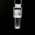 NEW! Clear Quartz and Aquamarine & Dichroic Glass