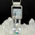 NEW! Clear Quartz and Aquamarine & Dichroic Glass