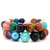 Chakra  Mala Bead Bracelet, 17-12mm beads