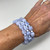 Natural Blue Lace Agate Bracelet