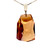 "El Amulet" Bolivian Cognac Citrine Pendant