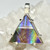 Vogel Star of David with Golden Rutile and Clear Quartz , Small