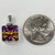 New! Bolivian Ametrine Pendant Set in 935 Silver