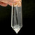 Brazilian Clear Quartz  Vogel Crystal Wand with Phantoms - 8 Facets - 70-90g