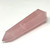 Natural Brazilian Rose Quartz Wand - 6 facets- 90+ grams