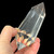 Mesmerizing Brazilian Clear Quartz Vogel Crystal Wand, 8 Facets • 235 Grams