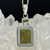 Natural Moldavite Pendant crowned with Marquis Moldavite
