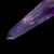 Amethyst Crystal Wand with Rainbows - 6 Facets (103g)