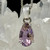 Bolivian Ametrine Teardrop Pendant Set in Silver