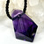 Natural Rwandan Amethyst Pendant by Lawrence Stoller