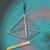 New!  Harmonic Alloy Singing Pyramid, 10"