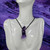 Rwandan Amethyst Pendant by Lawrence Stoller