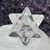 Natural Clear Quartz Merkaba Altar Stone