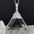 Lemurian Clear Quartz Vogel Star of David Pendant, Large