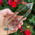 Vogel-Eredyon© Brazilian Clear Quartz  Wand with Blue Ray ~ 6 Facets (318g)