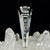 Carved Clear Quartz Crystal Pendant by Lawrence Stoller