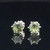 NEW! Natural Moldavite Earrings,  6mm
