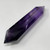 Amethyst Vogel Crystal Wand with Rainbows - 12 Facets (172g)