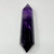 Amethyst Vogel Crystal Wand with Rainbows - 12 Facets (172g)