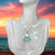 Vogel Star of David, Clear Quartz  with Dichroic Glass - LargeVogel Star of David, Clear Quartz  with Dichroic Glass - Large
