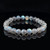 Natural Flash Labradorite Bracelet with 8mm Beads