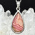 Rhodochrosite Pendant - Set in Silver