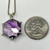 Amethyst Flower of Life - Set in 925 Sterling