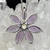 "Flora" Bolivian Amethyst Pendant Set in 935 Silver