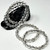 Clear Quartz with Black Tourmaline Bracelet - 9mm beads