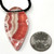 Unique Argentina Rhodochrosite Pendant by Lawrence Stoller