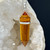 Wand Pendant in Siberian Gold Set in 990 Sterling Silver