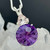 Amethyst Super Nova Crowned with Morganite Trillion