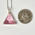 Pink Garnet Star of David