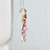 Pink Garnet Infinite Eye™ Pendant w/ Pear Cut Orange Sapphire
