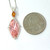 Pink Garnet Infinite Eye™ Pendant w/ Pear Cut Orange Sapphire